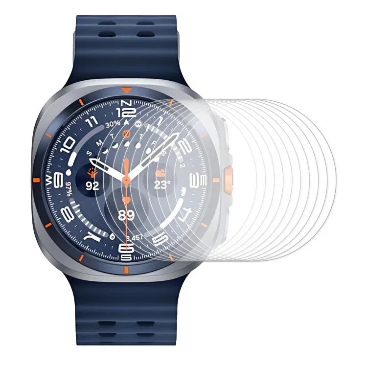 10pcs ENKAY 0.2mm 9H Tempered Glass Screen Protector Watch Film, For Galaxy Watch Ultra2 2026 / 2025 / 1 2024, For Galaxy Watch9 / 8 44mm, For Galaxy Watch9 / 8 40mm, For Galaxy Watch6 Classic / Ultra 47mm, For Galaxy Watch6 / Watch7 44mm