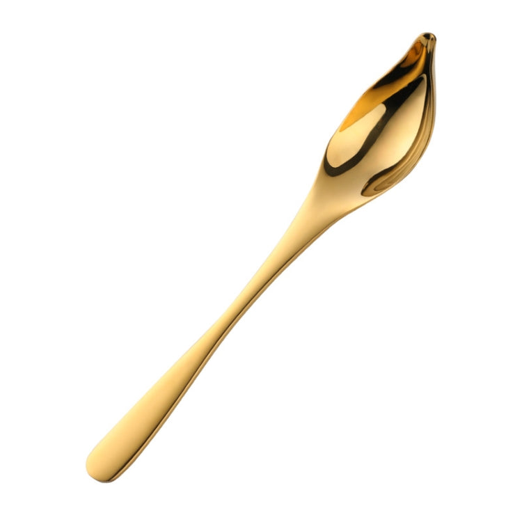 Household Kitchen Stainless Steel Seasoning Spoon 304 Thickened Tip Oil Spoon Mounting Spoon,Color:, Tip Oil Spoon (Gold), Tip Oil Spoon (Rose Gold), Tip Oil Spoon (Black), Tip Oil Spoon (Purple), Tip Oil Spoon (Blue), Tip Oil Spoon (Colorful)