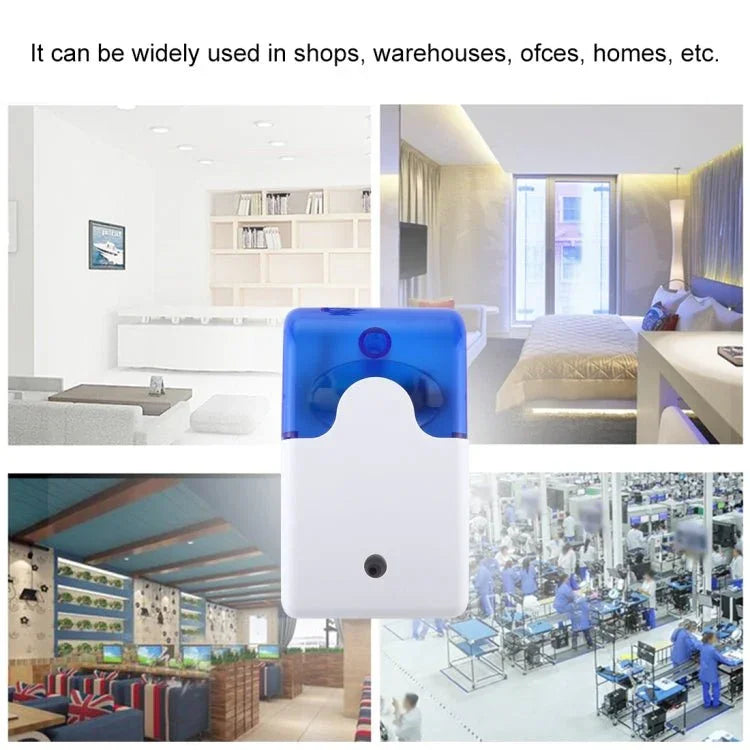 103 Mini Strobe Siren Durable Home Security Alarm System - Trustpick