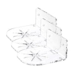 3pcs / Set Acrylic Wall Mount Bracket For Baby Monitor / Safety Camera / Speaker - Trustpick