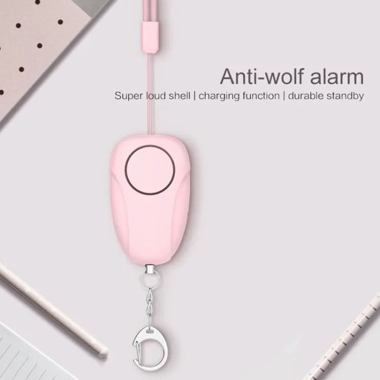 8610 120dB Double Alarm Sound Personal Alarm Women Self - Defense Siren - Trustpick