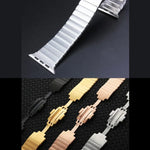 For Apple Watch 42mm Stainless Steel Watch Band