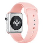Double Rivets Silicone Watch Band for Apple Watch Series 3 & 2 & 1 42mm, Apple Watch 42mm