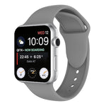 Double Rivets Silicone Watch Band for Apple Watch Series 3 & 2 & 1 42mm, Apple Watch 42mm