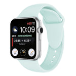 Double Rivets Silicone Watch Band for Apple Watch Series 3 & 2 & 1 42mm, Apple Watch 42mm
