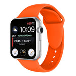 Double Rivets Silicone Watch Band for Apple Watch Series 3 & 2 & 1 38mm, Apple Watch 38mm