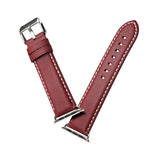Denior Environmental Luxury Car Watch Leather Watch Band for Apple Watch Series 10 42mm / 9&8&7 41mm / SE 3&SE 2&6&SE&5&4 40mm / 3&2&1 38mm