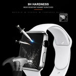 mocolo 0.33mm 9H 3D Round Edge Full Glue Tempered Glass Film For Apple Watch Series 6 / 5 / 4 / Watch SE 40mm, For Apple Watch Series 6 / 5 / 4 / Watch SE 40mm