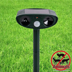 Powerful Ultrasonic Solar-powered Animal Repeller With PIR Sensor & Light Sensor, RC-511