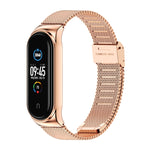 Mijobs Milan CS Screwless Buckle Metal Watch Band Case for Xiaomi Mi Band 5 & 6, Host not Included