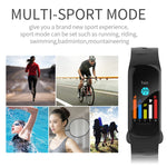 H29 1.14 inches IPS Color Screen Smart Bracelet IP67 Waterproof, Support Step Counting / Call Reminder / Heart Rate Monitoring / Sleep Monitoring
