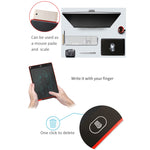 Portable 12 inch LCD Writing Tablet Drawing Graffiti Electronic Handwriting Pad Message Graphics Board Draft Paper with Writing Pen, 12 inch Black