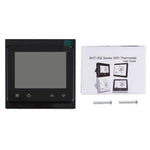 BHT-002GALW 3A Load Water Heating Type LCD Digital Heating Room Thermostat with Time Display, WiFi Control, BHT-002GBLW 3A (Black) Water Heating Type, BHT-002GBLW 3A (White) Water Heating Type