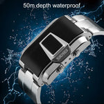 SKMEI 1179 Multifunctional Men Outdoor Sports Noctilucent Waterproof LED Digital Watch