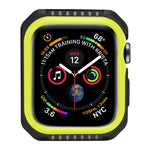 Smart Watch Shockproof Two Color Protective Case For Apple Watch Series 3 / 2 / 1 38mm, For Apple Watch Series 3 / 2 / 1 38mm (Black Yellow), For Apple Watch Series 3 / 2 / 1 38mm (Red Black), For Apple Watch Series 3 / 2 / 1 38mm (White Blue)         ...