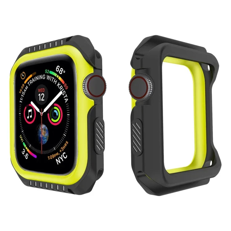 Smart Watch Shockproof Two Color Protective Case For Apple Watch Series 3 / 2 / 1 42mm, For Apple Watch Series 3 / 2 / 1 42mm (Black Red), For Apple Watch Series 3 / 2 / 1 42mm (Black Yellow), For Apple Watch Series 3 / 2 / 1 42mm (Pink Blue)          ...