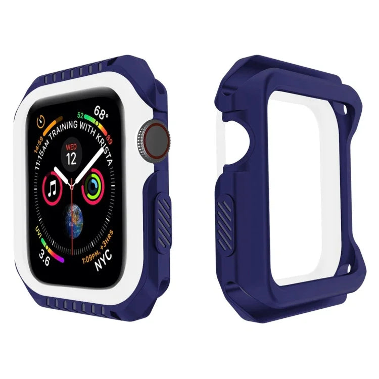 Smart Watch Shockproof Two Color Protective Case For Apple Watch Series 3 / 2 / 1 42mm, For Apple Watch Series 3 / 2 / 1 42mm (Black Red), For Apple Watch Series 3 / 2 / 1 42mm (Black Yellow), For Apple Watch Series 3 / 2 / 1 42mm (Pink Blue)          ...