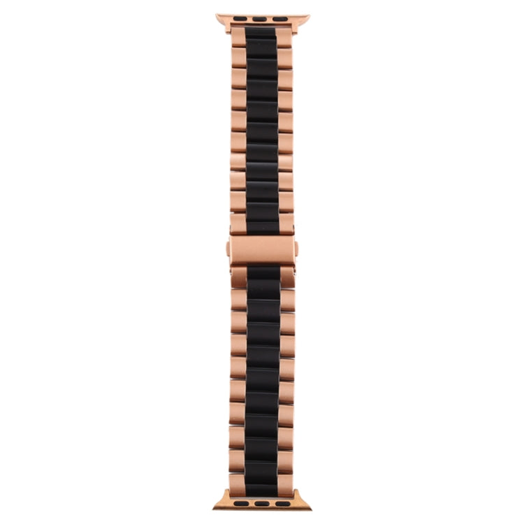 For Apple Watch Series 10 42mm / 9&8&7 41mm / SE 3&SE 2&6&SE&5&4 40mm / 3&2&1 38mm Stainless Steel Wrist Strap Watch Band, For Apple Watch Series 7 41mm / 6 & SE & 5 & 4 40mm / 3 & 2 & 1 38mm                                                             ...