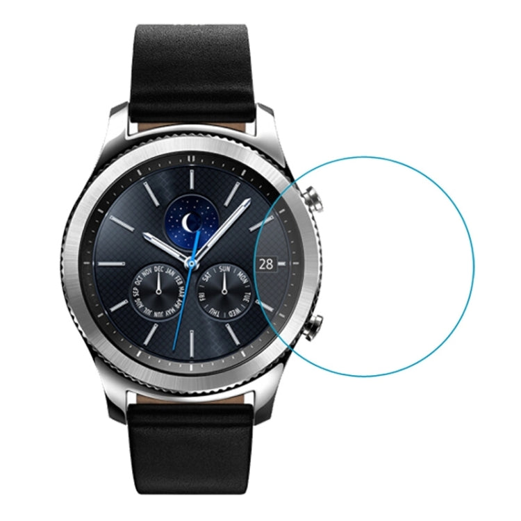 34mm Diametral Universal Tempered Glass Film for Galaxy, LG, Sony, Huawei, Garmin, 34mm