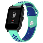 Double Colour Silicone Sport Watch Band for Huawei Watch Series 1 18mm