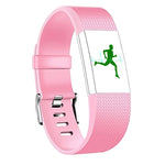 Square Pattern Adjustable Sport Watch Band for FITBIT Charge 2, Size: S, 10.5x8.5cm, S, Mint Green, Coral Red, S, Navy Blue, S, Dark Purple, S, Purple, S, Orange, S, Cyan, S, Pink, S, Red, S, Green, S, Rose Red, S, Grey, S, Sky Blue, S, Blue, S, White ...