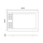 10Moons G10 Mobile Phone Tablet Computer Drawing Digital Screen with 8192 Passive Pen