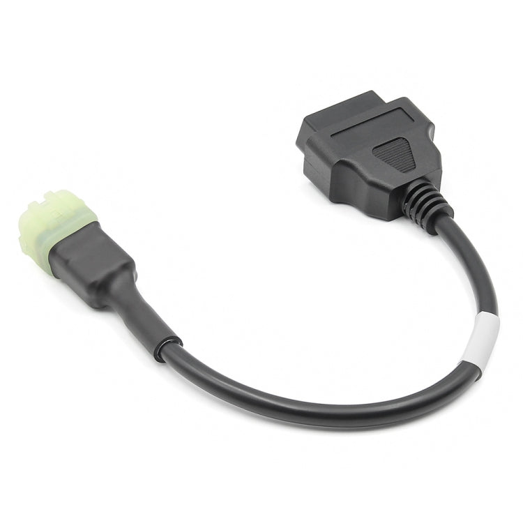 For Kawasaki 6 Pin to OBDII Female Motorcycle Connector Cable, For Kawasaki