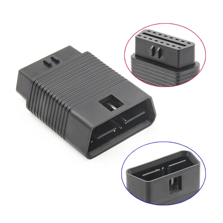 16 Pin Male to Female Adapter Car OBD2 Straight Extension Cable, 16 Pin Male to Female