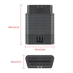 16 Pin Male to Female Adapter Car OBD2 Straight Extension Cable, 16 Pin Male to Female
