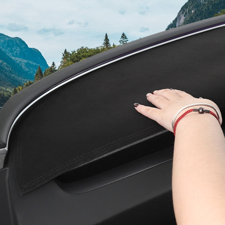 For Tesla Model 3 / Y Car Dashboard Lightproof Mat Sun Protection Sunshade Mat, Dashboard Lightproof Mat