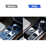 Car Right Drive Gear Panel Decorative Sticker for BMW X5 E70 2008-2013 / X6 E71 2009-2014, For X5 E70 / X6 E71 Low Ver, Right Drive