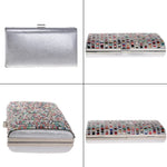 Women Fashion Banquet Party Diamond Square Handbag