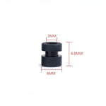 5 Packs / 100pcs iFlight M3 Damping Rubber Column Shock-absorbing Ball Shock Damping Ball for REVO Bee32 F4/F3 Flight Control Fly Tower FPV RC, M3