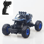 HD6026 1:16 Large Alloy Climbing Car Mountain Cross-country Four-wheel Drive Remote Control Car Toy, Size: 28cm, HD6026 1:16(Blue), HD6026 1:16(Red), HD6026 1:16(Silver), HD6026 1:16(Black)