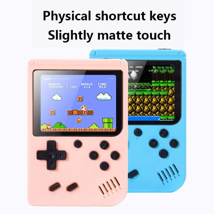 MK500 Macaron Mini Retro Classic Handheld Game Console for Kids Built-in 500 Games, Support AV Output, MK500 / Green, MK500 / Grey, MK500 / Blue, MK500 / Yellow, MK500 / Pink