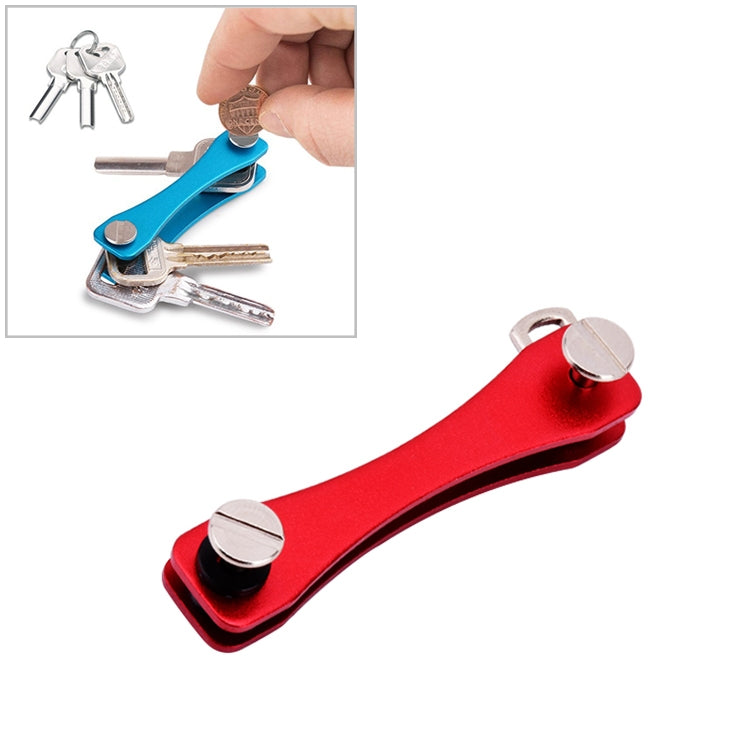 Portable Metal Key Storage Clip, (Green), (Grey), (Red), (Black), (Orange), (Pink)