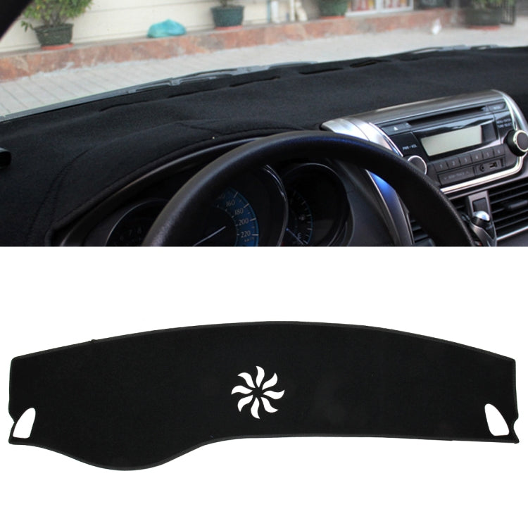 Left-hand Drive Car Dashboard Instrument Panel Sunscreen Car Mats Hood Cover for Mercedes-Benz C-Class 2015-2018 (Please note the model and year), For Mercedes-Benz