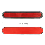 3R-2150 2 PCS Car Plastic Reflect Warning Sticker Outside Sticker, 3R-2150