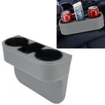 Car Seat Crevice Storage Box Cup Drink Holder Auto Pocket Stowing Tidying for Phone Pad Card Coin Case Car Accessories, Black, Grey, Khaki, Brown