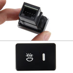 Car Fog Light Lamp Indicator 5 PIN On and Off Button Switch Control Auto Car Fog Light 5 Pin Switch On-Off Button Switch for Toyota, Small Size: 5*2.2*1.7cm, Without Cable