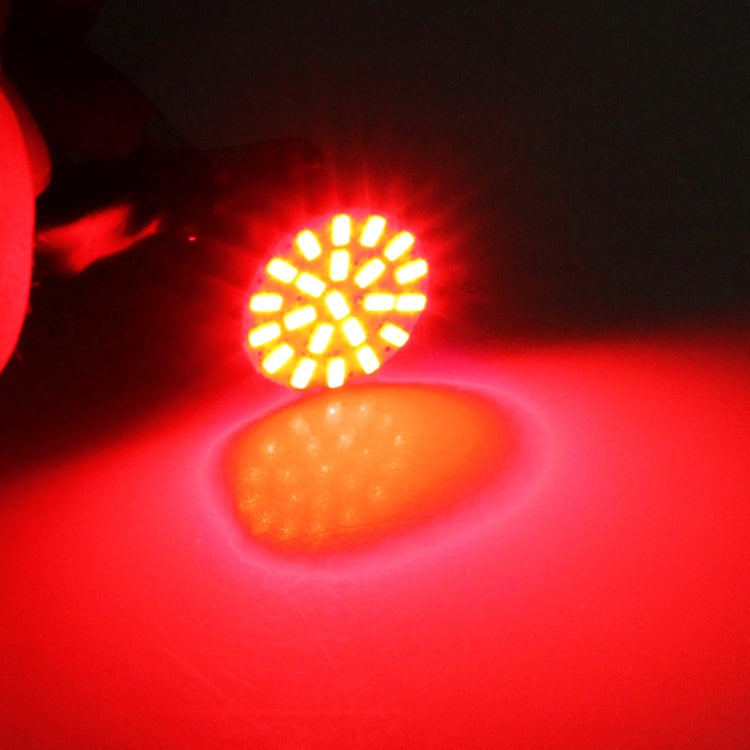 10 PCS Car Auto 1.2W 1157 BAY15D 22-LED Bulbs Brake Light, 1157 Red Light, 1157 Yellow Light