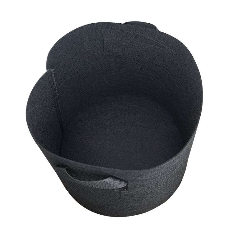 3 Gallon Planting Grow Bag Thickened Non-woven Aeration Fabric Pot Container with Handle, 3 Gallon