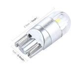 2 PCS T10 2W 2 SMD-3030 LED Car Clearance Lights Lamp, DC 12V, 2 SMD-3030 LEDs, 2 SMD-3030