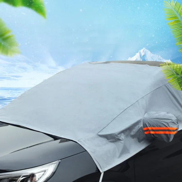 Car Windshield Snow Cover Sun Shade Cloth Frost Guard Protector Shield, 240 x210 cm