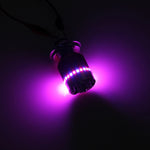 H4 9W 900 LM 6000K Static + Strobe Light Motorcycle Headlight Lamp with 3 COB White Light Lamps and Red Light+Pink Light+Blue Light LED Lamps, DC 12V, 9W 900LM