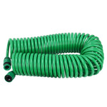 Garden Watering Series Spring Tube Hose Telescopic Spiral Pipe with Water Connector Adaptor and Connector, Length: 15m, 15m Telescopic Pipe