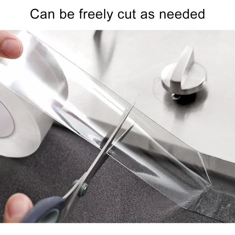 Acrylic Rubber Kitchen and Bathroom Waterproof Moisture-proof Tape Mildew Proof Stickers Size: 5cm x 10m, Thickness: 0.5mm, 5cm x 10m