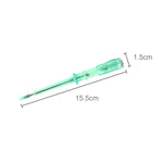 CNJB-85486 Circuit Tester and Electrical Voltage Detector Pen Set With Crocodile Clip And Replaceable Lamp 6-24V, Wire Length: 80cm, Circuit Tester