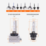 2 PCS D4S 35W 3800 LM 8000K HID Bulbs Xenon Lights Lamps, DC 12V, D4S