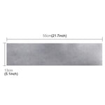 Car Auto Aluminum 55cm × 13cm Rear Warning Sign Sticker for Truck and Van, 55cm × 13cm